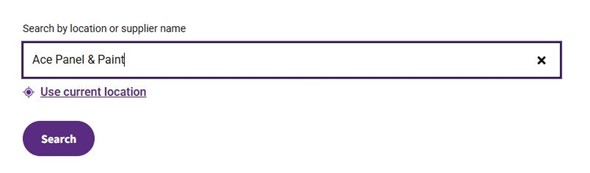 Step 3: Select a supplier